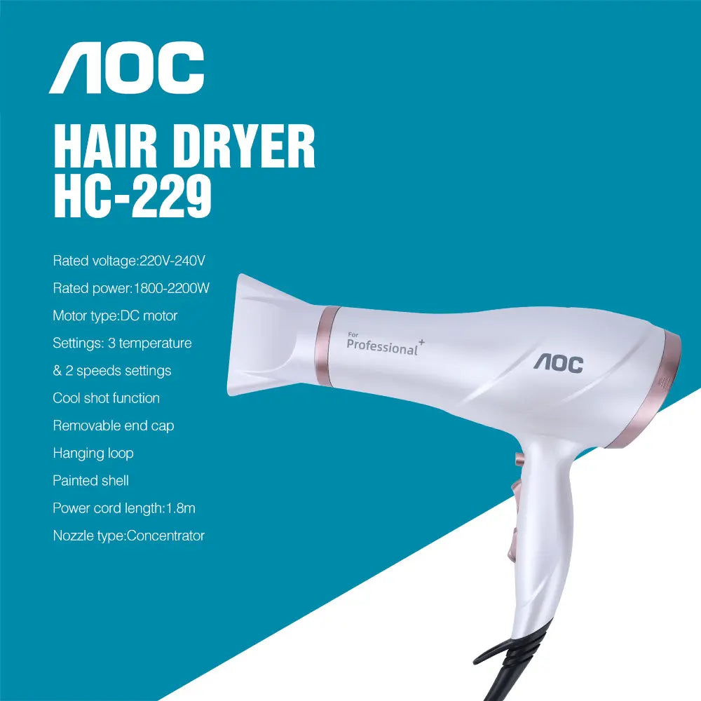Uscator par AOC HC-229 groomo.ro